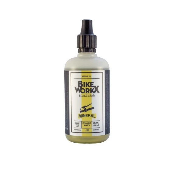 Fékfolyadék BIKEWORKX BRAKESTAR Mineral 100 ml - BRAKEMIN/100 kerékpáros