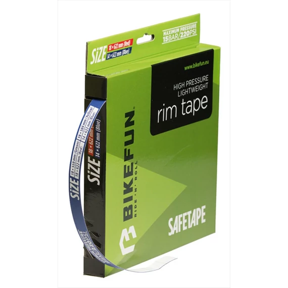 Felniszalag BIKEFUN SAFETAPE öntapadós road 16mmx45m kék - JNA45M14 kerékpáros
