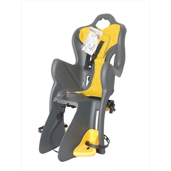 Gyermekülés BIKEFUN B-ONE Standard szürke vázra kerékpáros