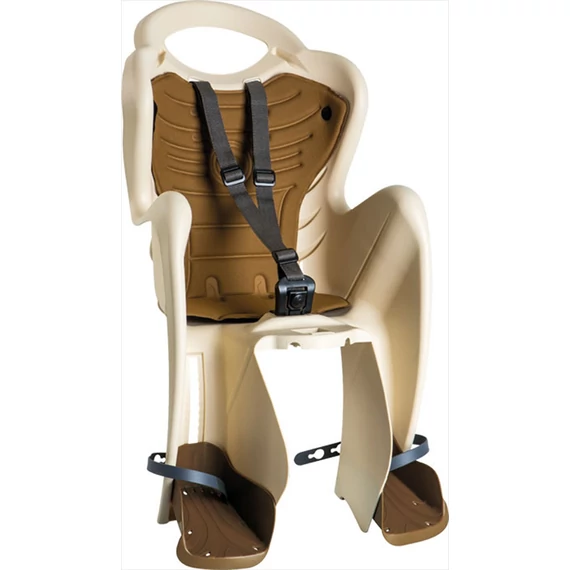 Gyermekülés BIKEFUN MR.FOX RELAX B-Fix hátsó bézs kerékpáros