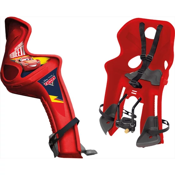 Gyermekülés BIKEFUN RABBIT Handlefix első CARS DISNEY kerékpáros