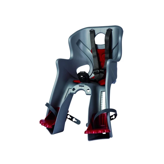 Gyermekülés BIKEFUN RABBIT Multifix első ezüst kerékpáros
