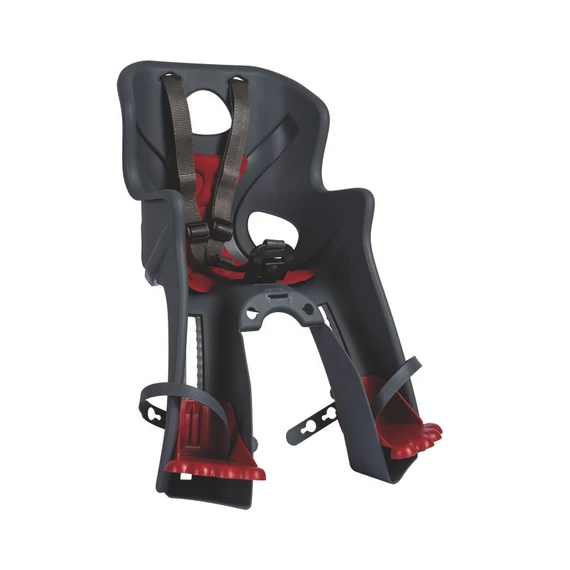 Gyermekülés BIKEFUN RABBIT Multifix első szürke kerékpáros