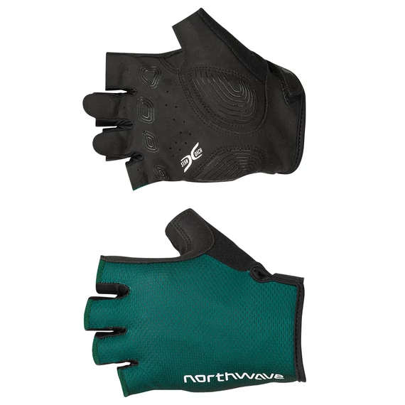 Kesztyű NORTHWAVE ACTIVE MAX RÖVID S PETROLEUM ZÖLD kerékpáros