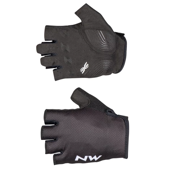 Kesztyű NORTHWAVE ACTIVE rövid fekete kerékpáros