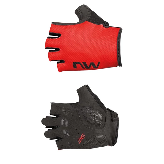 Kesztyű NORTHWAVE ACTIVE RÖVID XL PIROS kerékpáros
