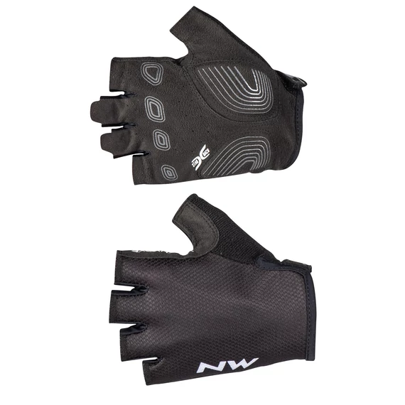 Kesztyű NORTHWAVE ACTIVE WMN női XS rövid, fekete kerékpáros