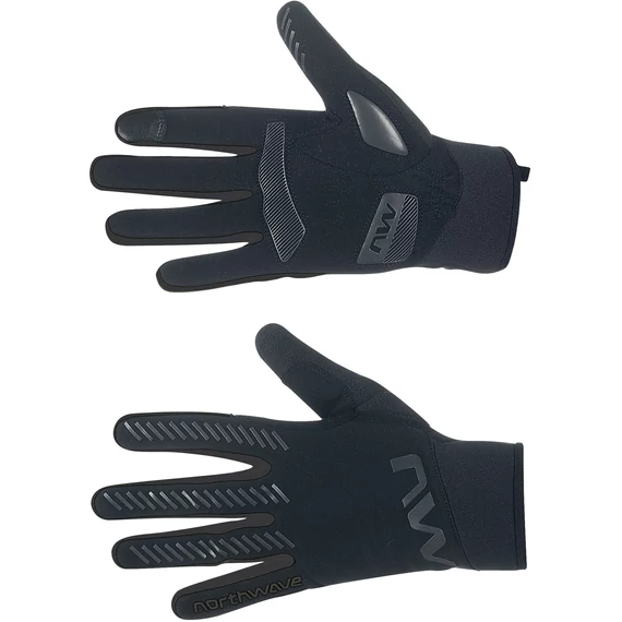 Kesztyű NORTHWAVE téli ACTIVE GEL XL hosszú, fekete kerékpáros