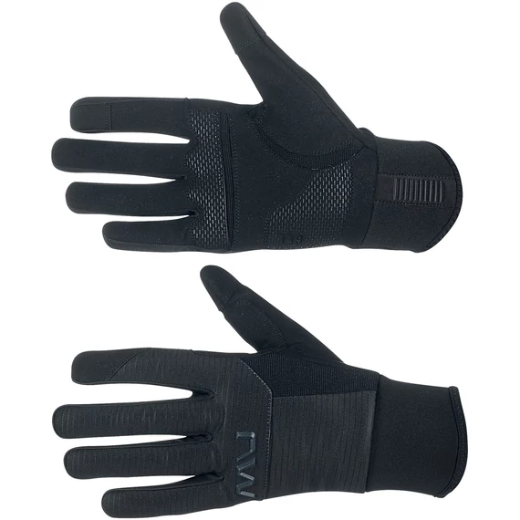 Kesztyű NORTHWAVE téli FAST GEL S hosszú, fekete kerékpáros