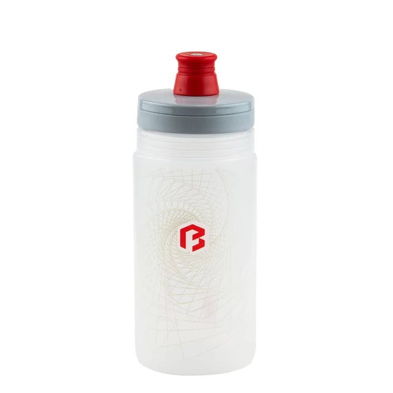 Kulacs BIKEFUN LINES ELITE 550 ml clear kerékpáros