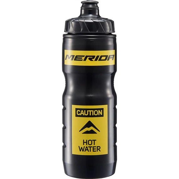 Kulacs MERIDA CAUTION THERMO sárga/fekete 450 ml - 3615 kerékpáros