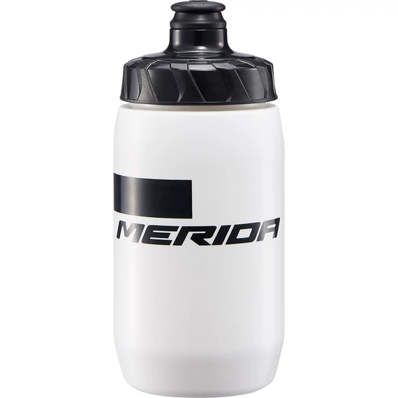 Kulacs MERIDA STRIPE fehér, 500ml zárókupakkal - 3905 kerékpáros