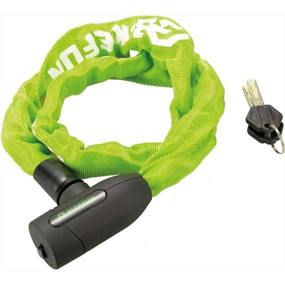 Lakat BIKEFUN CITYCHAIN 2 lánc 5x850 mm, zöld - L6044-5-850-GR kerékpáros