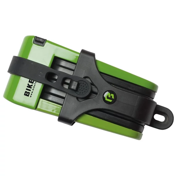 Lakat BIKEFUN X-SAFE folding 70 cm, tartóva, zöld - X-1-GR kerékpáros