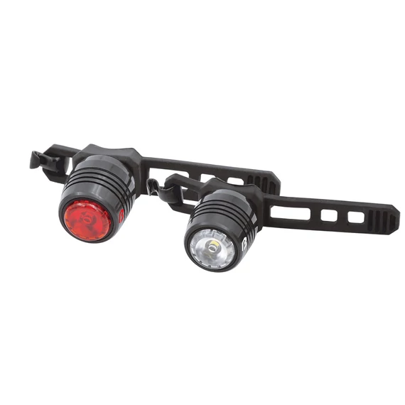 Lámpa BIKEFUN KNOB III USB alu szett - JY-3006U kerékpáros