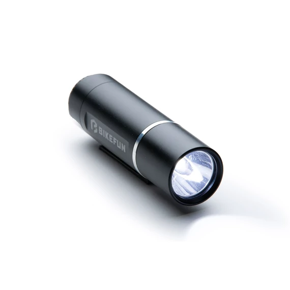 Lámpa BIKEFUN SOLAR 3 első 1W fehér LED, 2 funkció - JY-246-3W kerékpáros