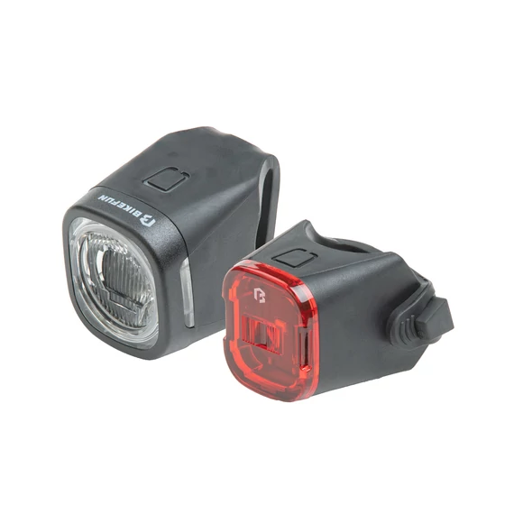 Lámpa BIKEFUN VEGA USB szett - JY-6250 kerékpáros