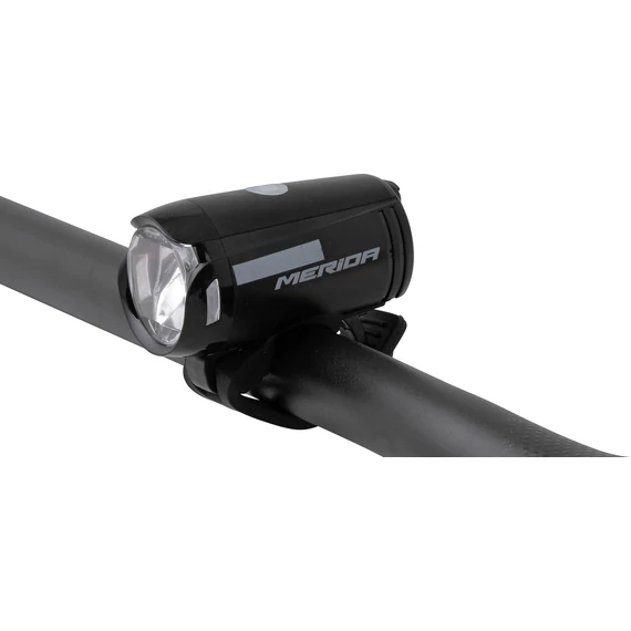 Lámpa MERIDA első USB 25 LUX fekete - 3927 kerékpáros