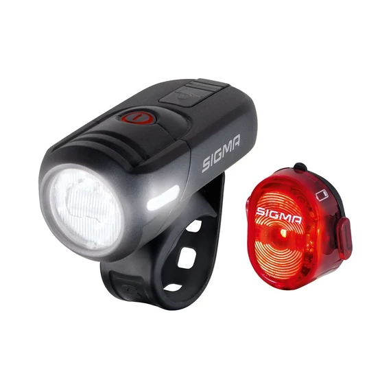 Lámpa SIGMA AURA 45 USB + Nugget II szett - 17460 kerékpáros