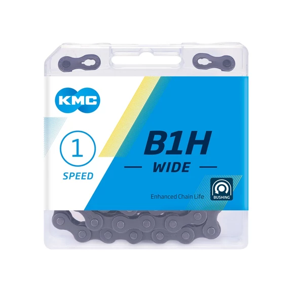 Lánc KMC B1H-W Single 1/2 x 1/8 116 (Z410H) kerékpáros