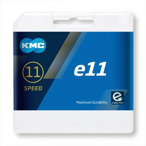 Lánc KMC E11 (régi X11E) 11 sebességes e-bike 1/2 x 11/128 118L kerékpáros