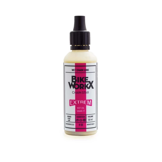 Lánckenő BIKEWORKX CHAIN STAR EXTREM 50 ml - CHAINE/50 kerékpáros