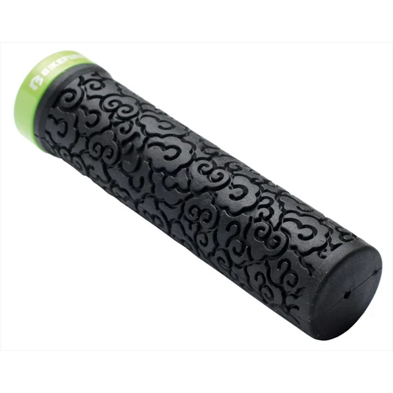 Markolat BIKEFUN COMP LOCK ON fekete/zöld 132 mm - VLG-1320-11D2/G kerékpáros