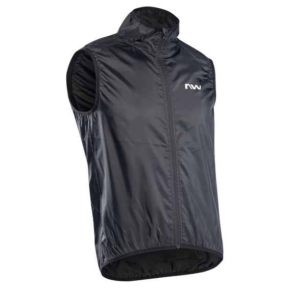 Mellény NORTHWAVE szél VORTEX 2 3XL FEKETE kerékpáros