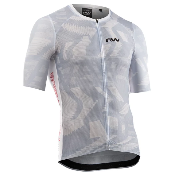 MEZ NORTHWAVE BLADE AIR RÖVID L SZÜRKE/PIROS kerékpáros