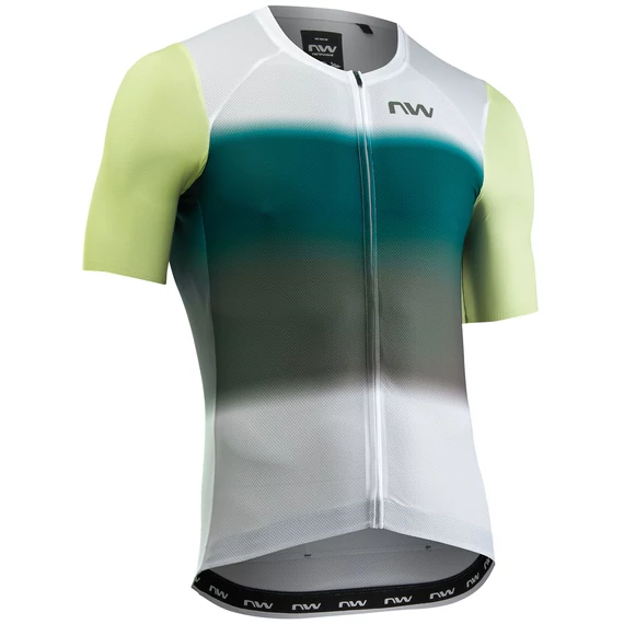 MEZ NORTHWAVE BLADE AIR RÖVID XXL FEHÉR/COOL MATCHA kerékpáros