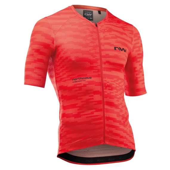 Mez NORTHWAVE BLADE rövid 3XL RAGYOGÓ PIROS kerékpáros