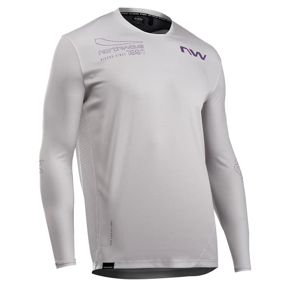 MEZ NORTHWAVE EDGE 2 HOSSZÚ XXL szürke/lila kerékpáros