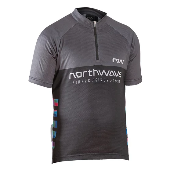 Mez NORTHWAVE FORCE EVO JUNIOR rövid S (5-6 év) fekete/piros kerékpáros
