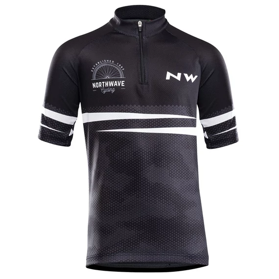 Mez NORTHWAVE ORIGIN JUNIOR rövid fekete kerékpáros
