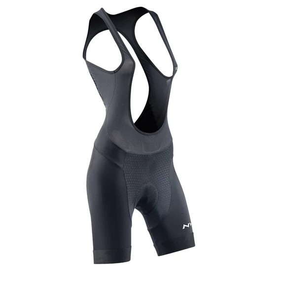 Nadrág NORTHWAVE ACTIVE WMN női rövid kantáros M fekete kerékpáros