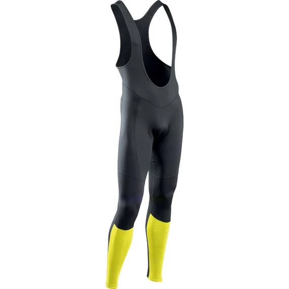 Nadrág NORTHWAVE téli FORCE 2 L hosszú, kantár fekete/fluo sárga kerékpáros