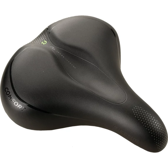 Nyereg BIKEFUN VARESE Comfort trekking lady fekete - D5347SD kerékpáros