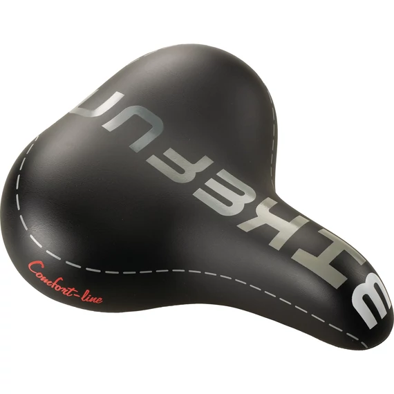 Nyereg BIKEFUN VENEZIA gél Comfort Line női fekete VL-8111S kerékpáros