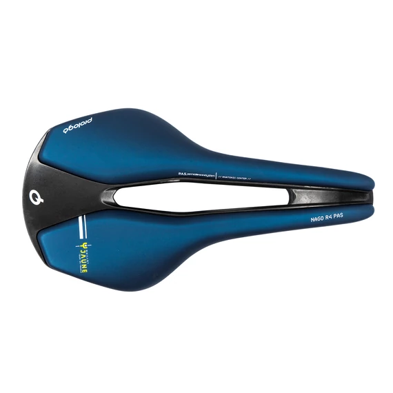 Nyereg PROLOGO NAGO R4 PAS TIROX 137 BLUE MAILLOT JAUNE TDF kerékpáros