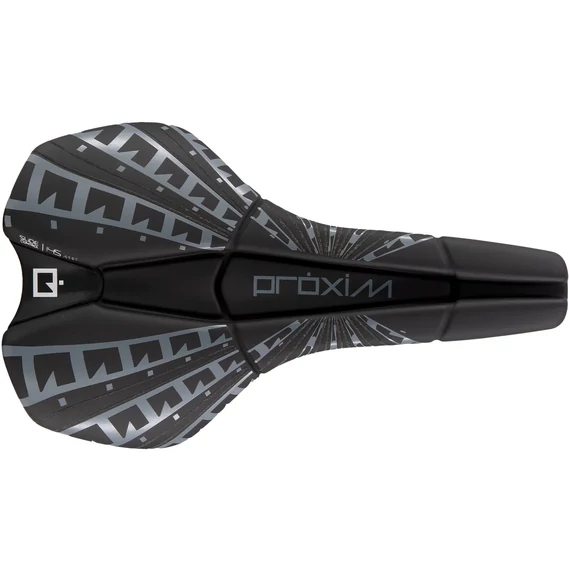 Nyereg PROLOGO PROXIM W460 RSteel 145 SC fekete kerékpáros