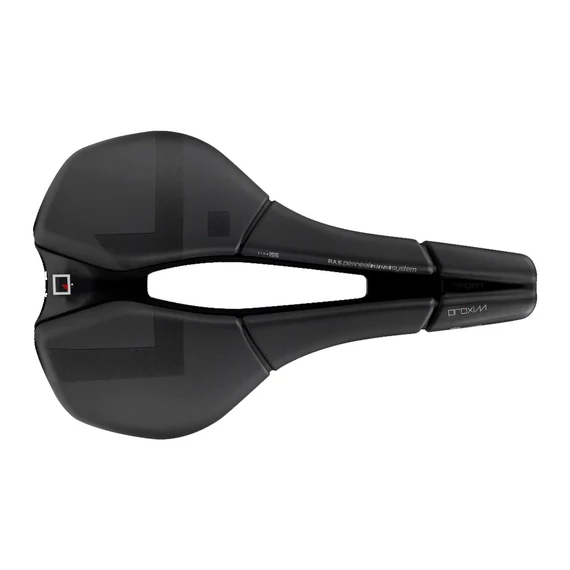 Nyereg PROLOGO PROXIM W650 SPORT 155 T2.0 HARD fekete kerékpáros