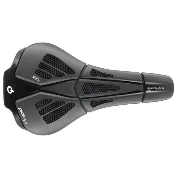 Nyereg PROLOGO SCRATCH-M5 NACK 140 CPC AIR HARD fekete kerékpáros