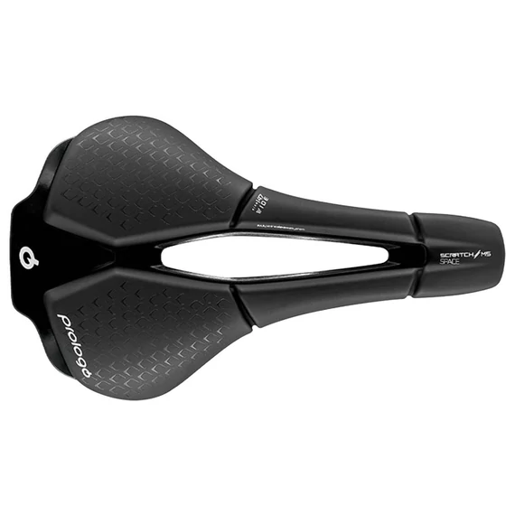 Nyereg PROLOGO SCRATCH-M5 SPACE TIROX 147 HARD fekete kerékpáros