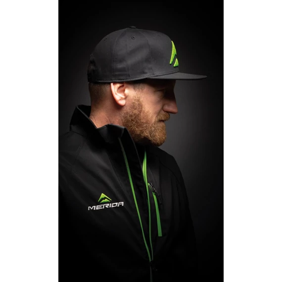Sapka MERIDA SNAPBACK baseball fekete logo - 0366 kerékpáros