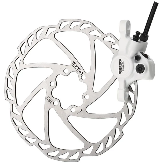 Tárcsafék TEKTRO AURIGA COMP 180 mm rotor hátsó kerékpáros