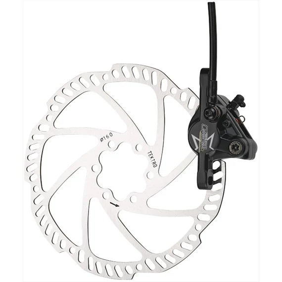 Tárcsafék TEKTRO ORION hátsó 160 mm rotor fekete kerékpáros