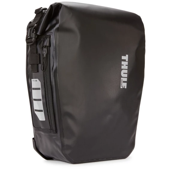 Táska THULE PNP SHIELD PANNIER 1db, 17l csomagtartóra fekete kerékpáros