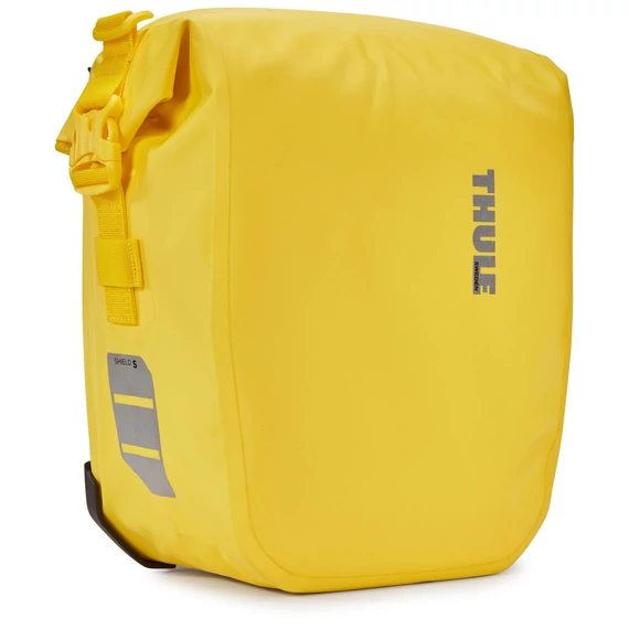 Táska THULE PNP SHIELD PANNIER pár, kicsi 13l csomagtartóra sárga kerékpáros