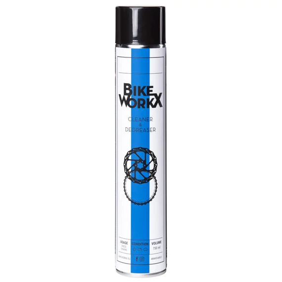 Tisztítószer BIKEWORKX CLEAN STAR Spray 750 ml kerékpáros