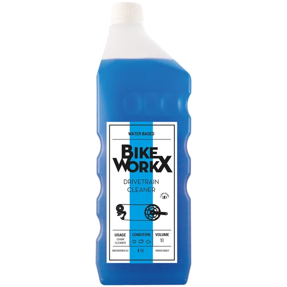 Tisztítószer BIKEWORKX DRIVETRAIN CLEANER 1 L kerékpáros